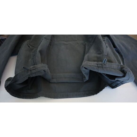 Yeezy GAP Engineered by Balenciaga Men's Sz L Dark Green Sateen Anorak - Picture 6 of 12